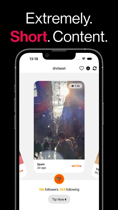 Wildfire: 3-Second App স্ক্রিনশট