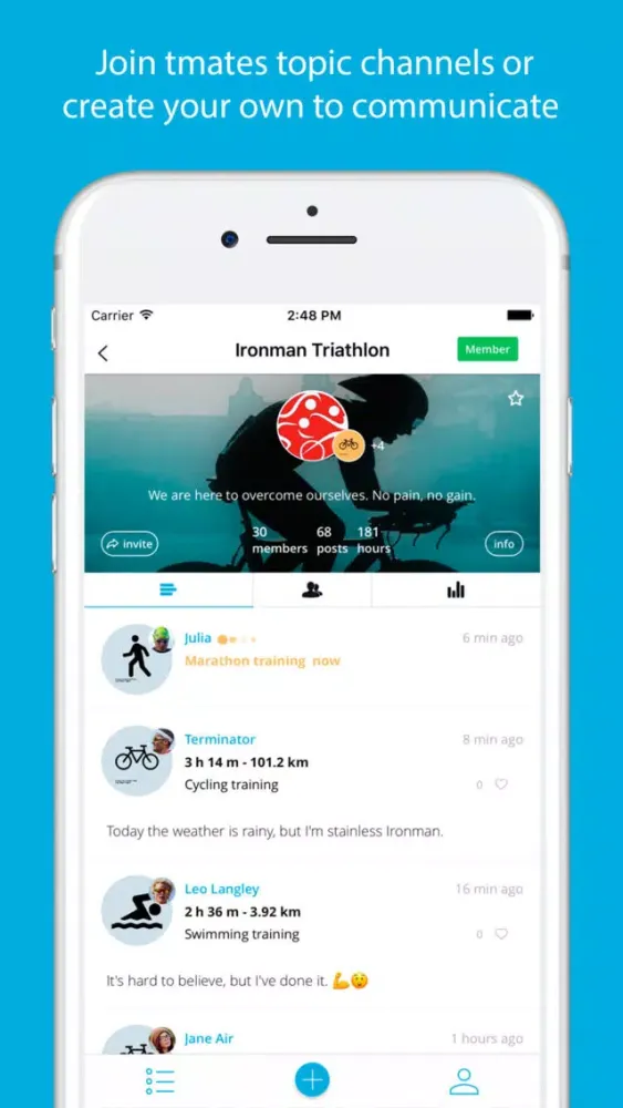 TMate - Time Tracker Messenger Screenshots