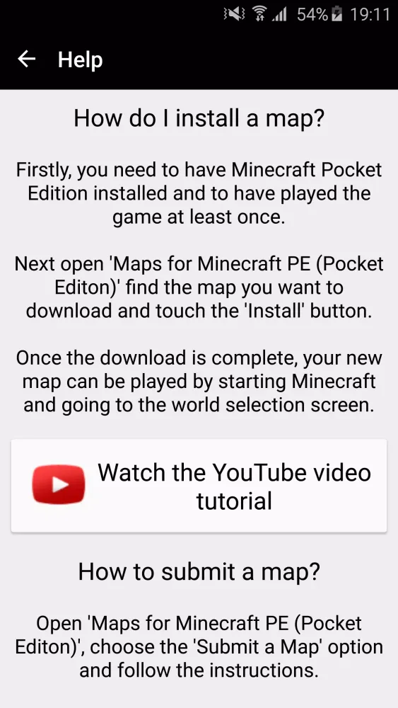 Tangkapan layar Maps for Minecraft PE