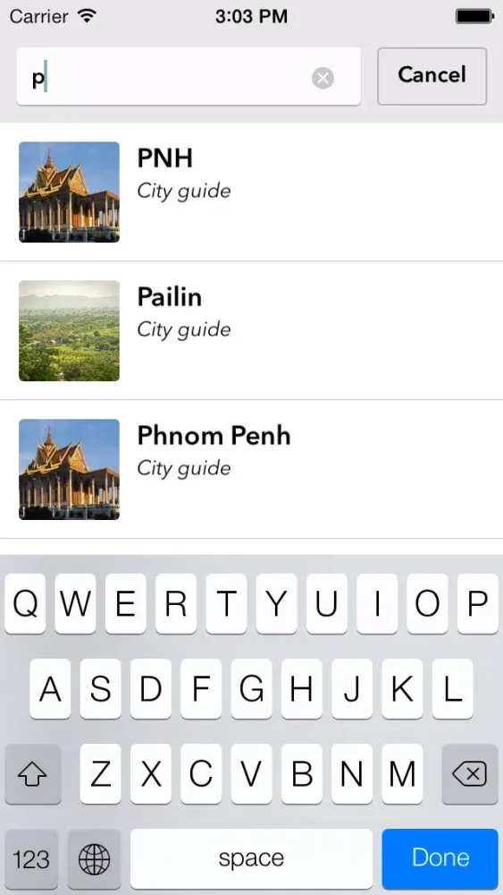 Zrzuty ekranu Cambodia Offline Travel Guide