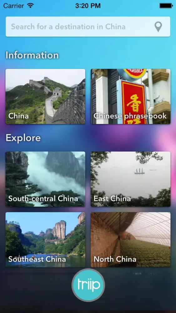 China Offline Travel Guide Screenshots