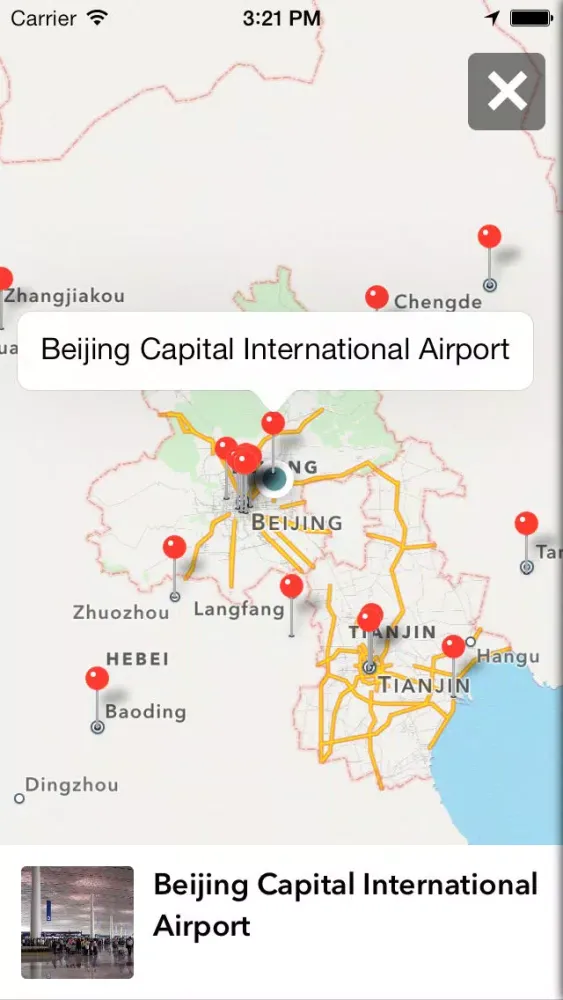 China Offline Travel Guide Screenshots
