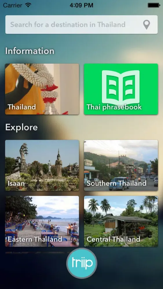 Ảnh chụp màn hình của Thailand Offline Travel Guide