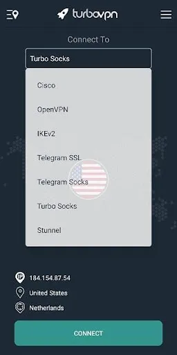 Zrzuty ekranu Turbo VPN Pro