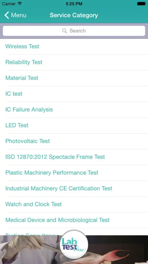 Lab Test One Screenshots