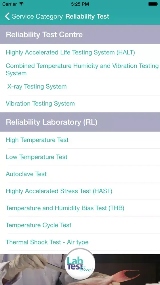 Lab Test One Screenshots