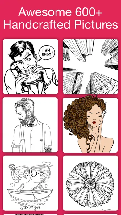 Adult Color-ing Book & Games Screenshots