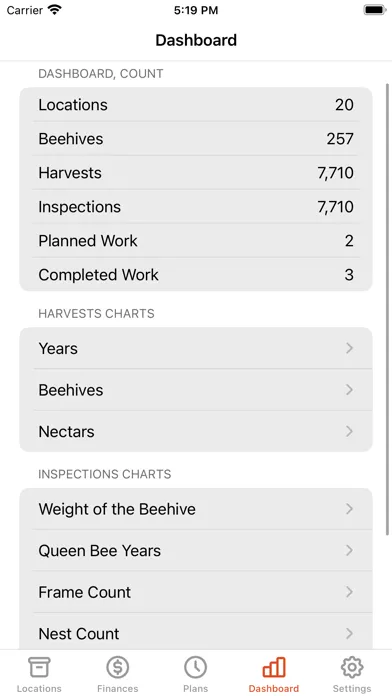 Ảnh chụp màn hình của Apiarist - Beekeeper Assistant