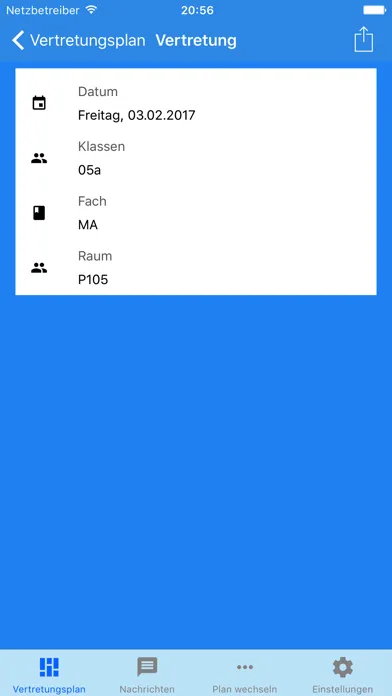 Vertretungsplan.app 스크린샷