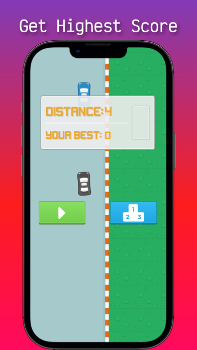 Gyro Racer: A Gyroscope Game スクリーンショット