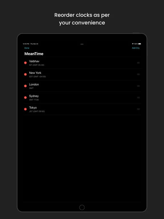 Скриншоты MeanTime (Ad-Free) iPad 