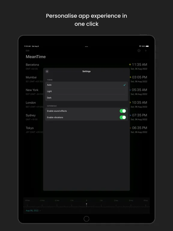 Скриншоты MeanTime (Ad-Free) iPad 