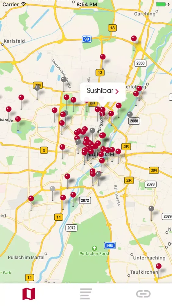 Favourite spots in Munich Screenshots