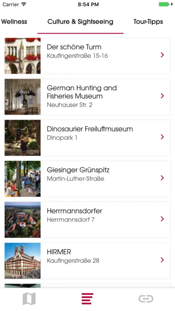 Favourite spots in Munich Screenshots