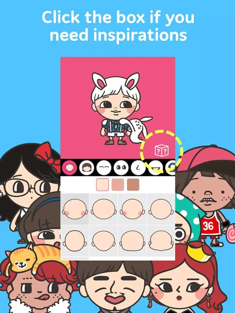 Zrzuty ekranu Vonvon Mini: Your unique avatar creator iPad 