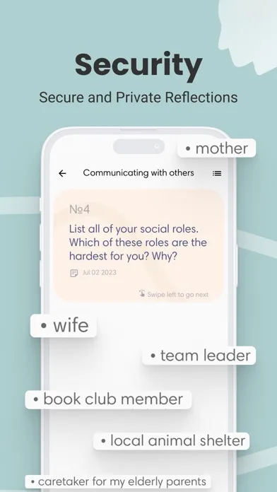 Way2me: Self-Reflection Screenshots