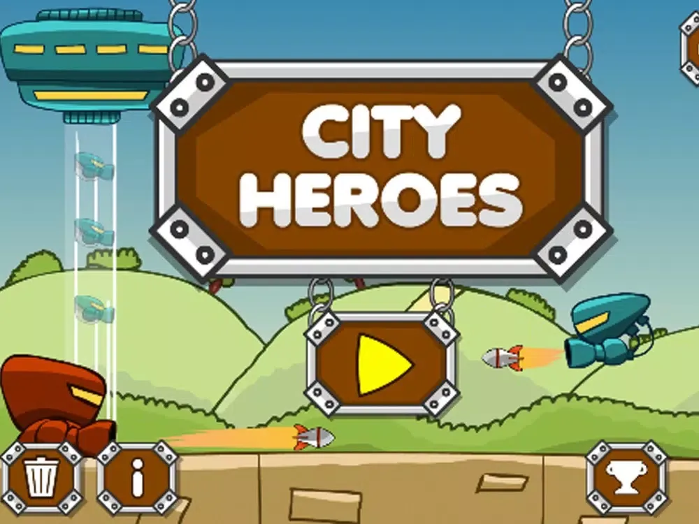 City Heros - Tower Defence & Shooting Game iPad  سکرین شاٹس