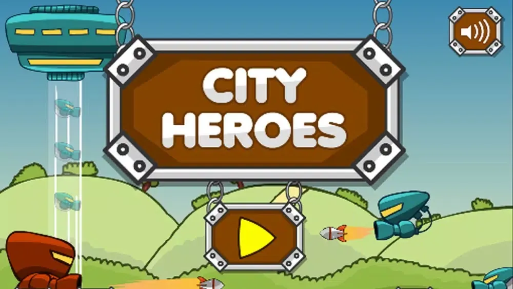 City Heros - Tower Defence & Shooting Game سکرین شاٹس