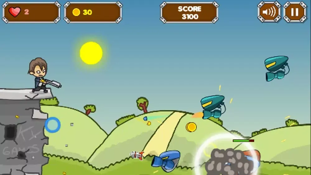 City Heros - Tower Defence & Shooting Game سکرین شاٹس