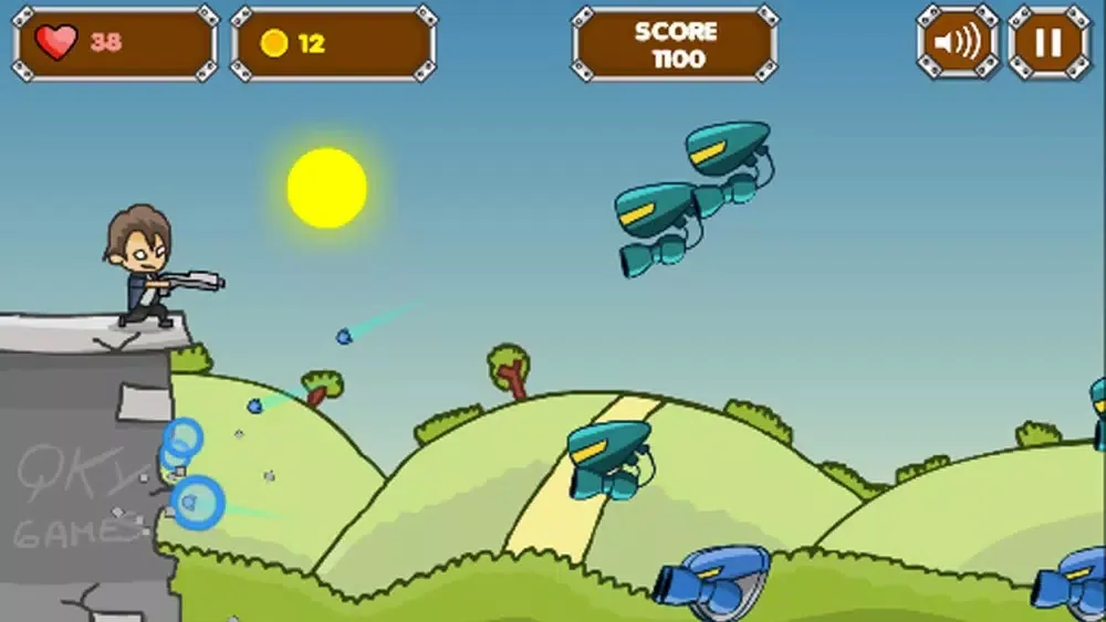 City Heros - Tower Defence & Shooting Game سکرین شاٹس