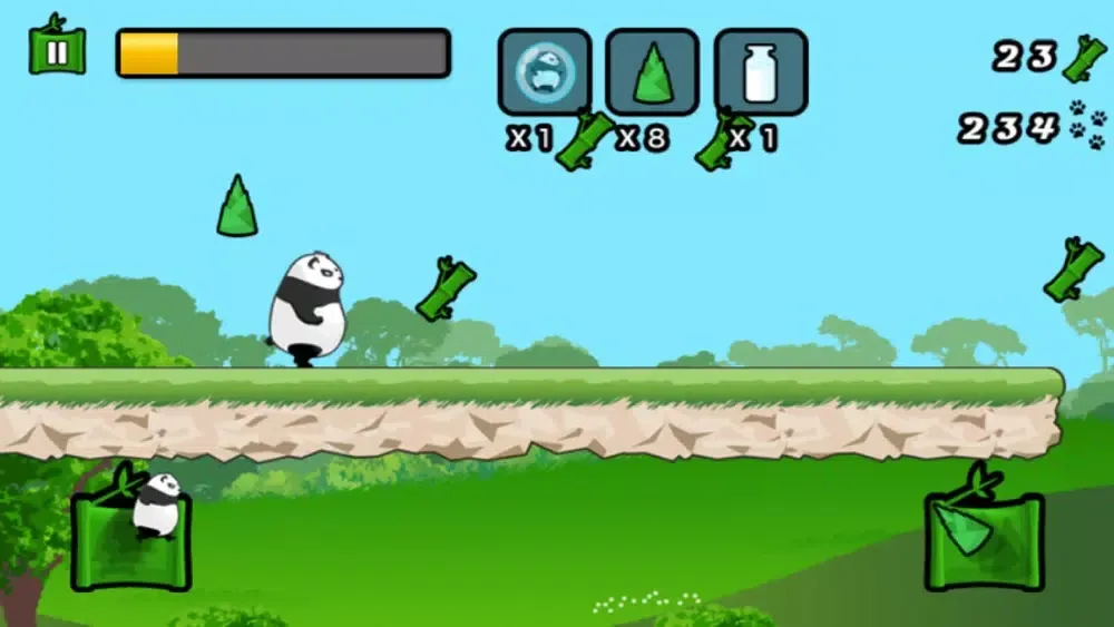 Running Panda - Running Games スクリーンショット