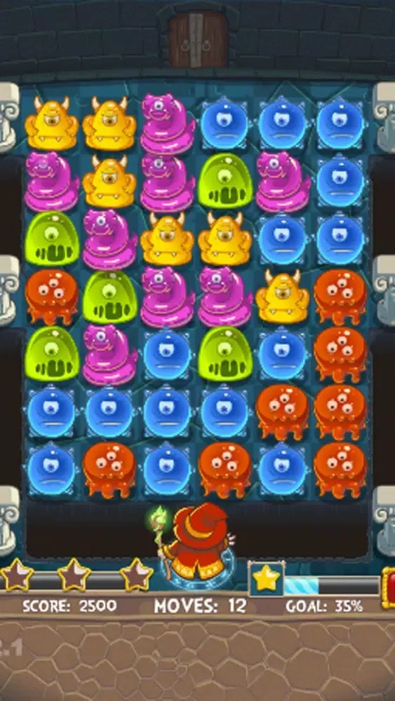 Captures d'écran de Through the cave - most fun match 3 puzzle games