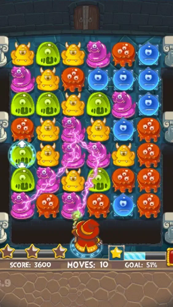 Captures d'écran de Through the cave - most fun match 3 puzzle games