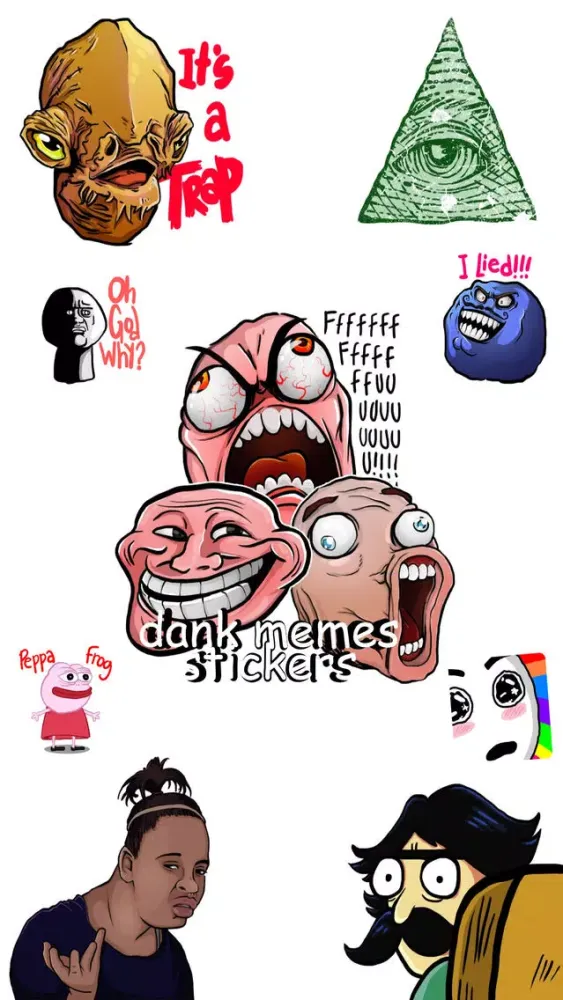 Dank Memes Stickers Screenshots
