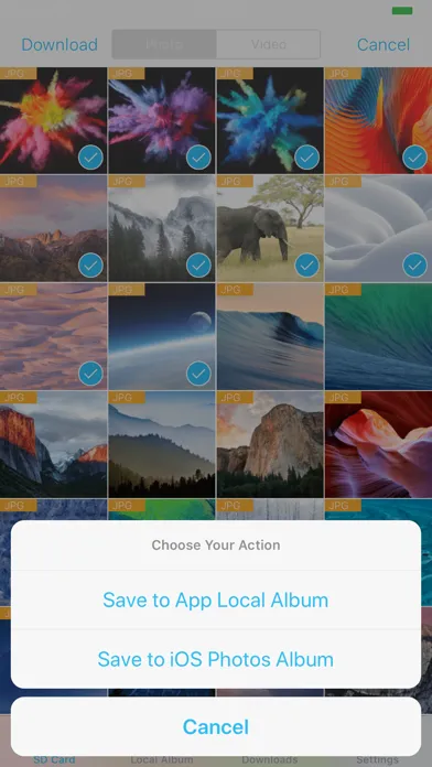 Capturas de pantalla de ezShare Lite+