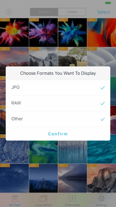Capturas de pantalla de ezShare Lite+