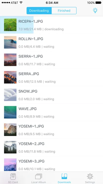 Capturas de pantalla de ezShare Lite+