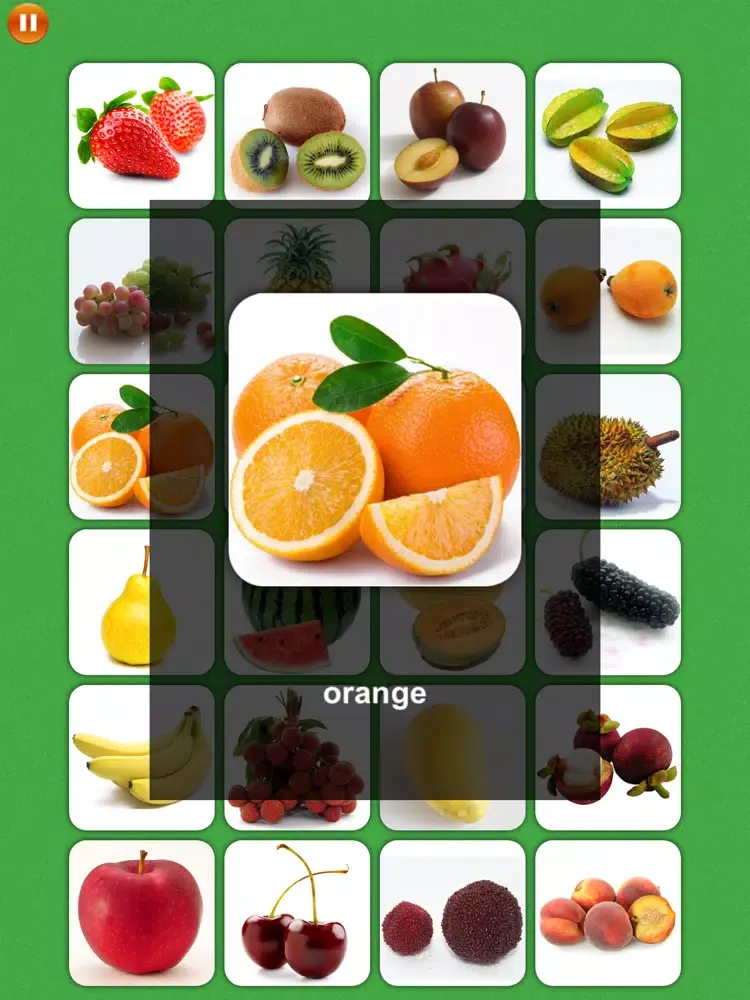 تصاویر Lovely baby fruit match and knowledge game FREE iPad 