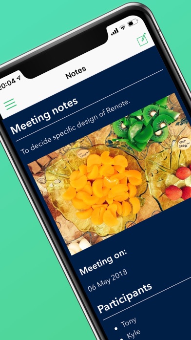 Capturas de tela do Renote: Note & Markdown Editor