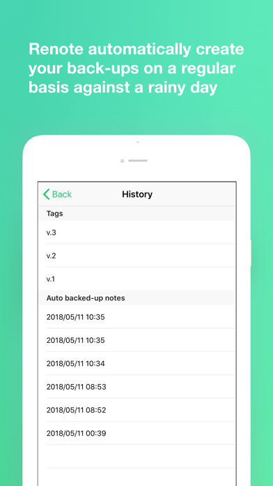 Capturas de tela do Renote: Note & Markdown Editor