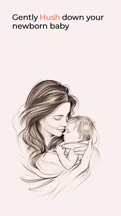 Tangkapan skrin Hushi: Baby cry no more
