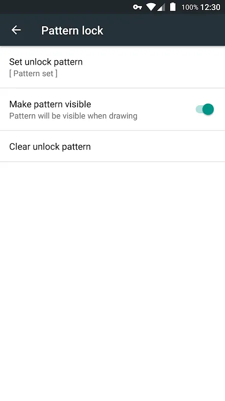 PatternLock Sample應用截圖
