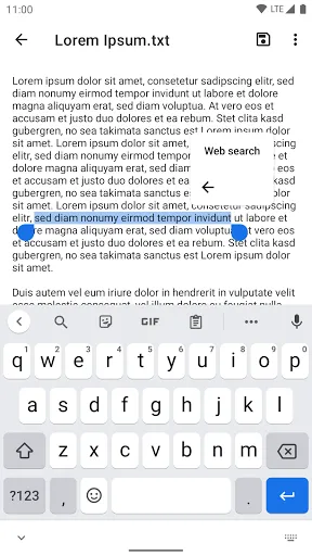 Select Text to Search应用截图