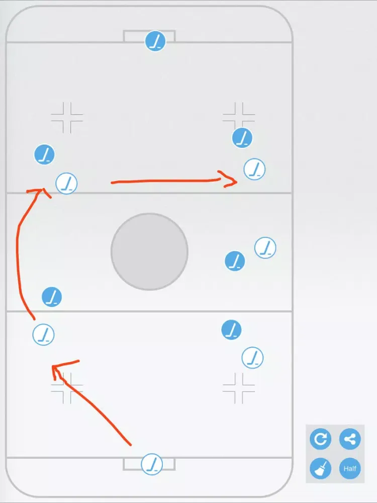 Hockey Tactic iPad  Ekran Görüntüleri