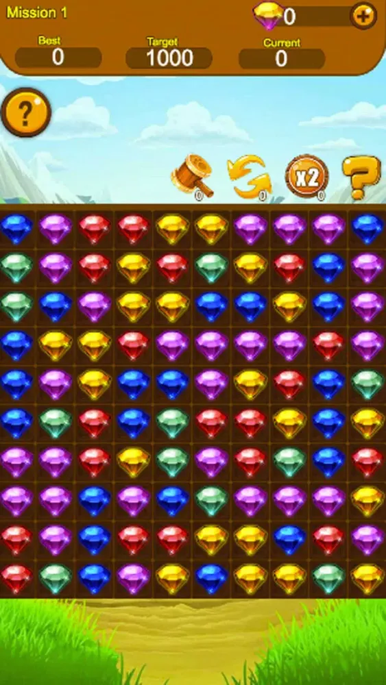 Diamond Crush - Innovative Diamond Match-3 Game应用截图