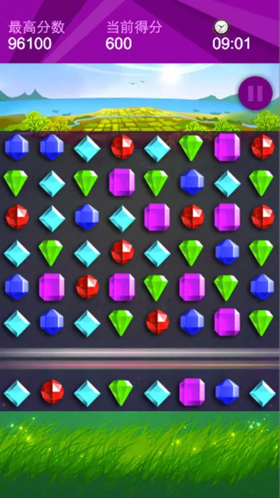 ภาพหน้าจอของ Diamond Crush 2017 - Happy new year,fun free games