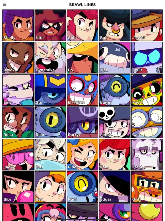 Brawl Lines for Brawl Stars iPad 应用截图