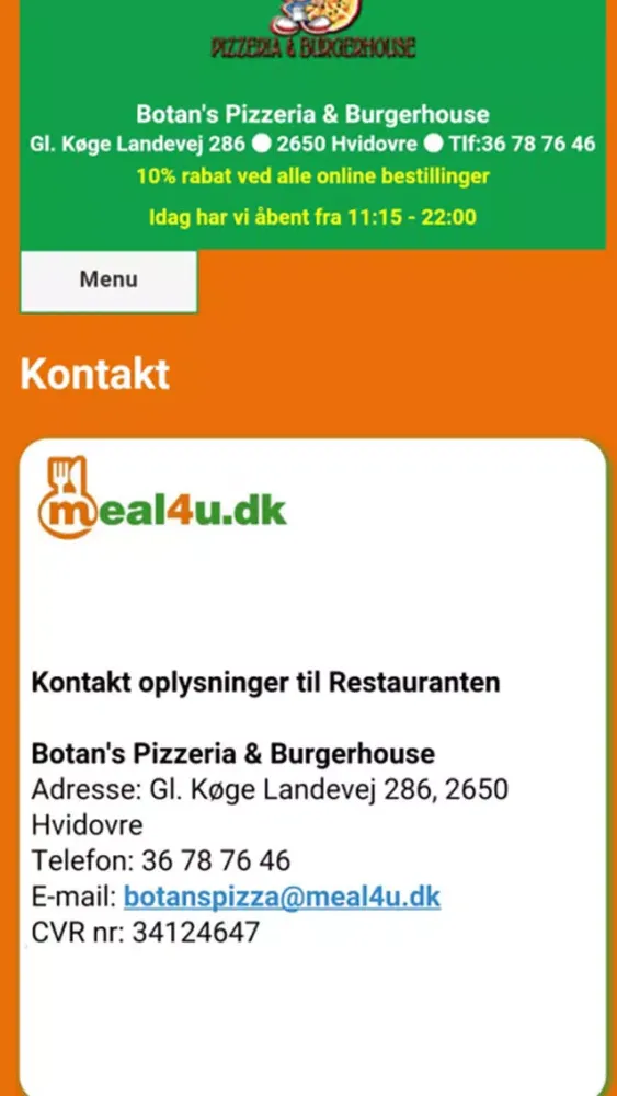 Botans Pizza 스크린샷