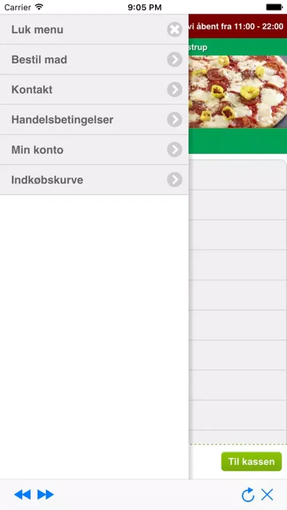 Capturas de tela do Burger House Glostrup