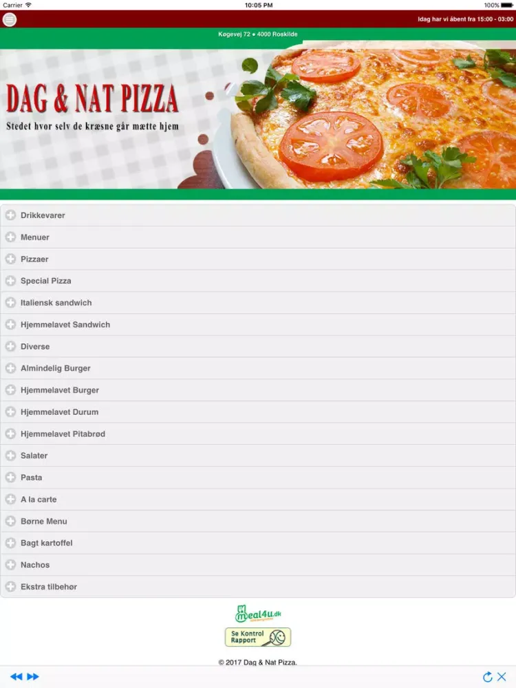Dag & Nat Pizza iPad  Screenshots