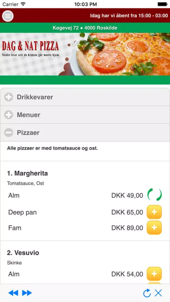 Dag & Nat Pizza Screenshots