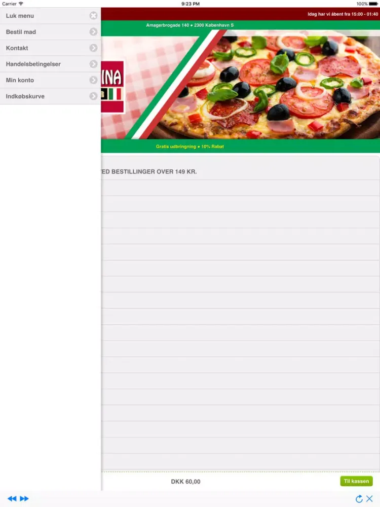 Martins Cantina iPad 應用截圖