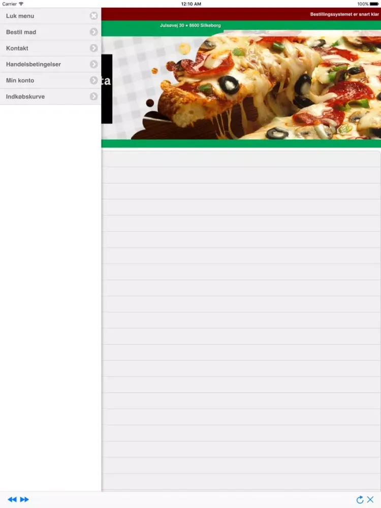 Sham Pizza iPad 應用截圖