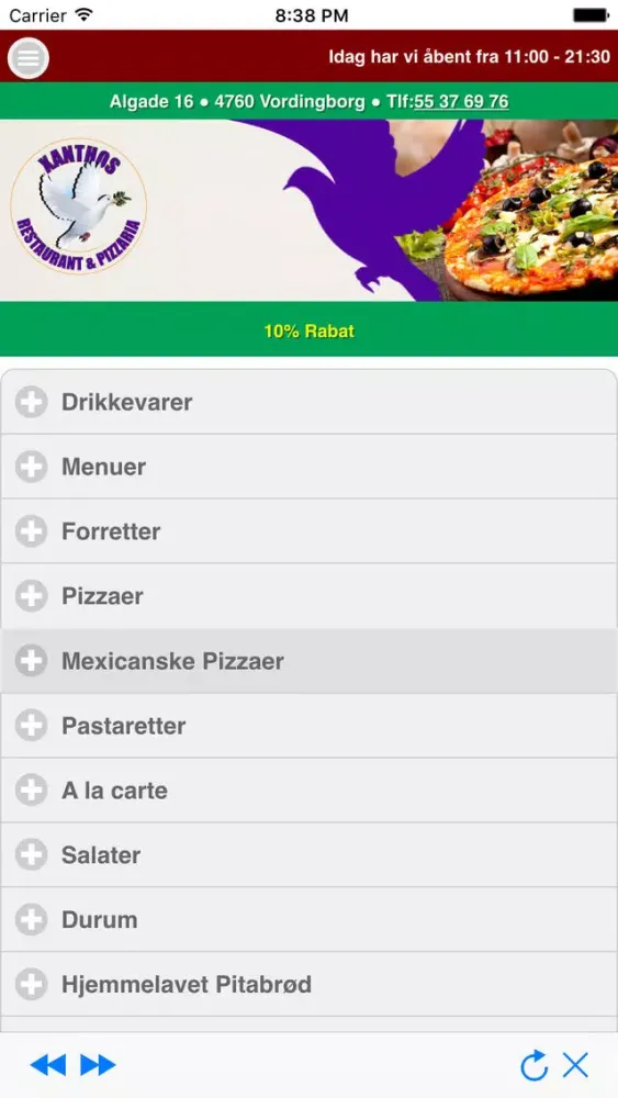 تصاویر Xanthos Pizza Vordingborg