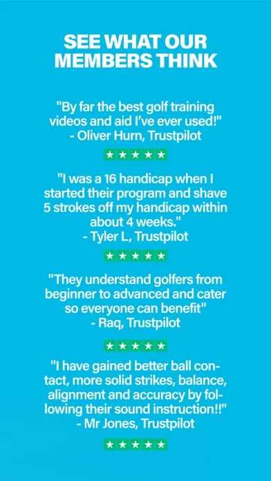 Capturas de tela do Me and My Golf: Coaching App