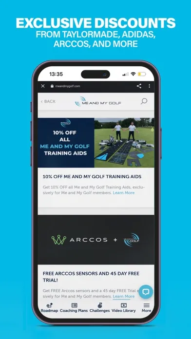 Capturas de tela do Me and My Golf: Coaching App